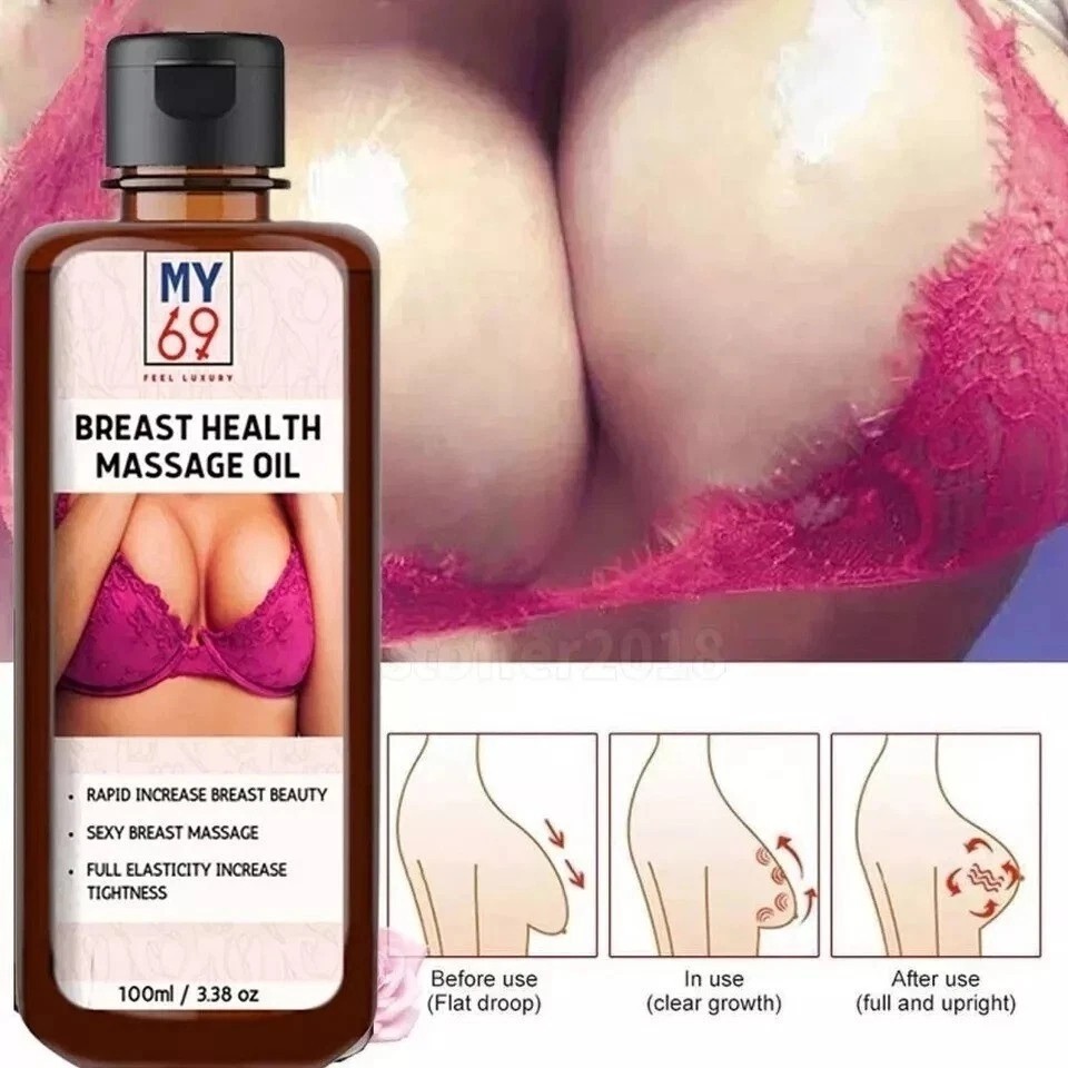 Breast Oil for Girl & Women 100ml for Larger, Bigger Firmer Breast