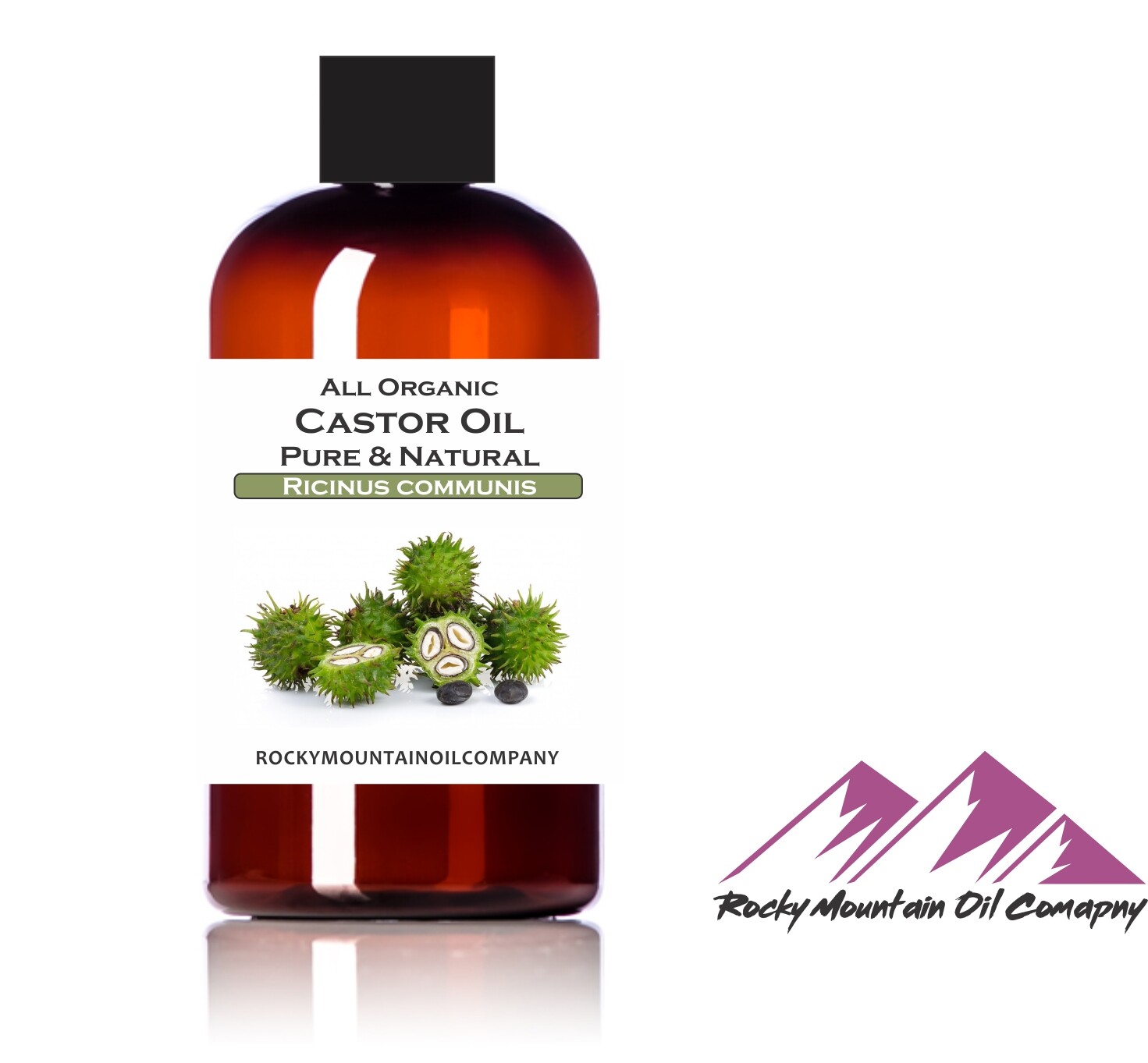 USP GRADE ORGANIC CASTOR OIL HEXANE FREE COLD PRESSED 2 4 8 16 32 GALLON oz