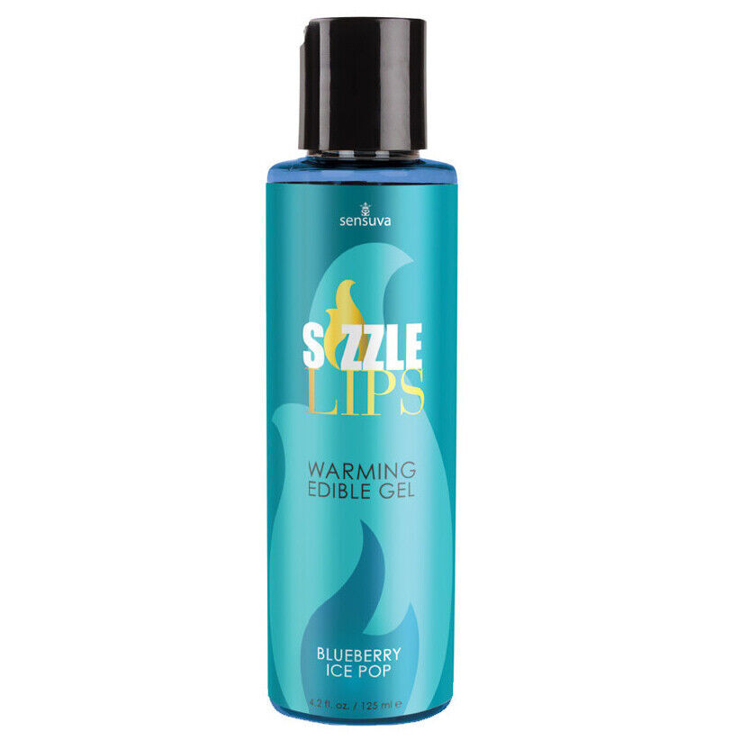 SENSUVA Sizzle Lips Edible Warming Gel🍯Flavored Foreplay Massage Oil Lubricant