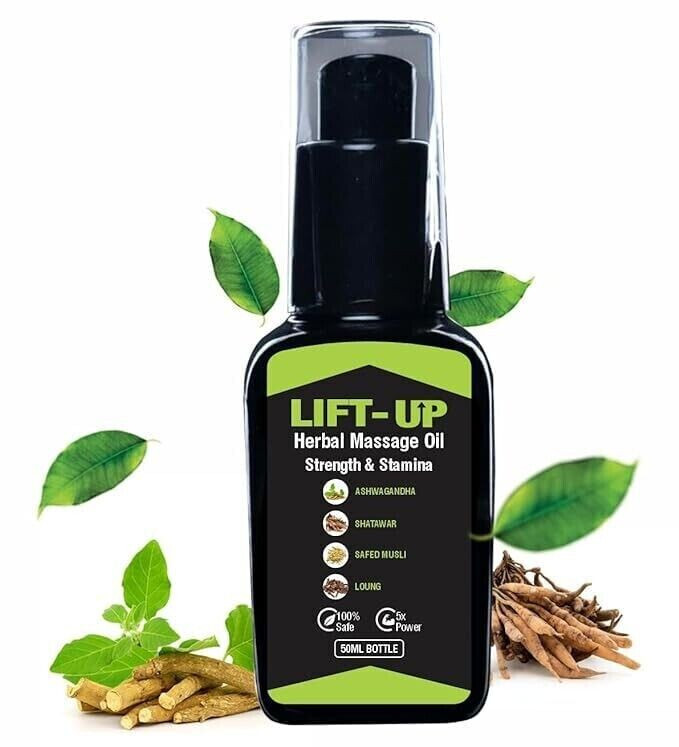 Herbal Lift-Up (Massage Oil) Massage OIl for Men 50Ml !! Natural Ingredients !!