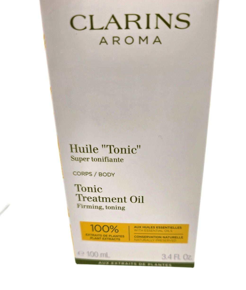 Clarins Aroma Tonic Treatment Oil Body Firming Toning 3.4 oz 100ml NEW Sealed