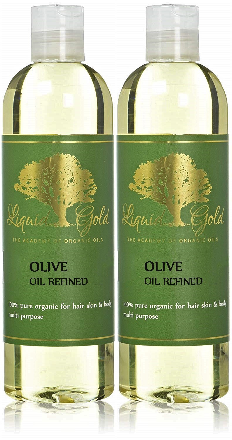 Premium Liquid Gold Olive Oil Refined 100% Pure Organic Cold Pressed Skin Hair