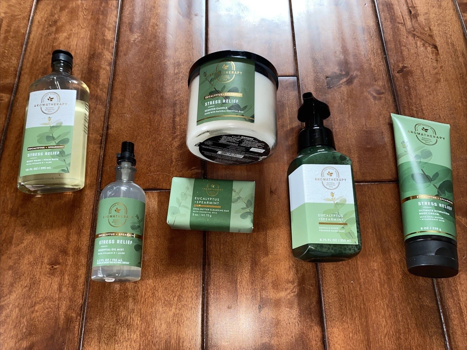 Bath & Body Works Eucalyptus Spearmint aromatic 6-piece Set Gift