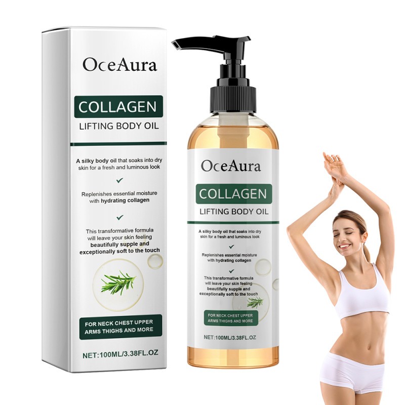 2Pack Collagen Lifting Body Oil Firming Anti Aging Wrinkles Scars & Stretch Mark
