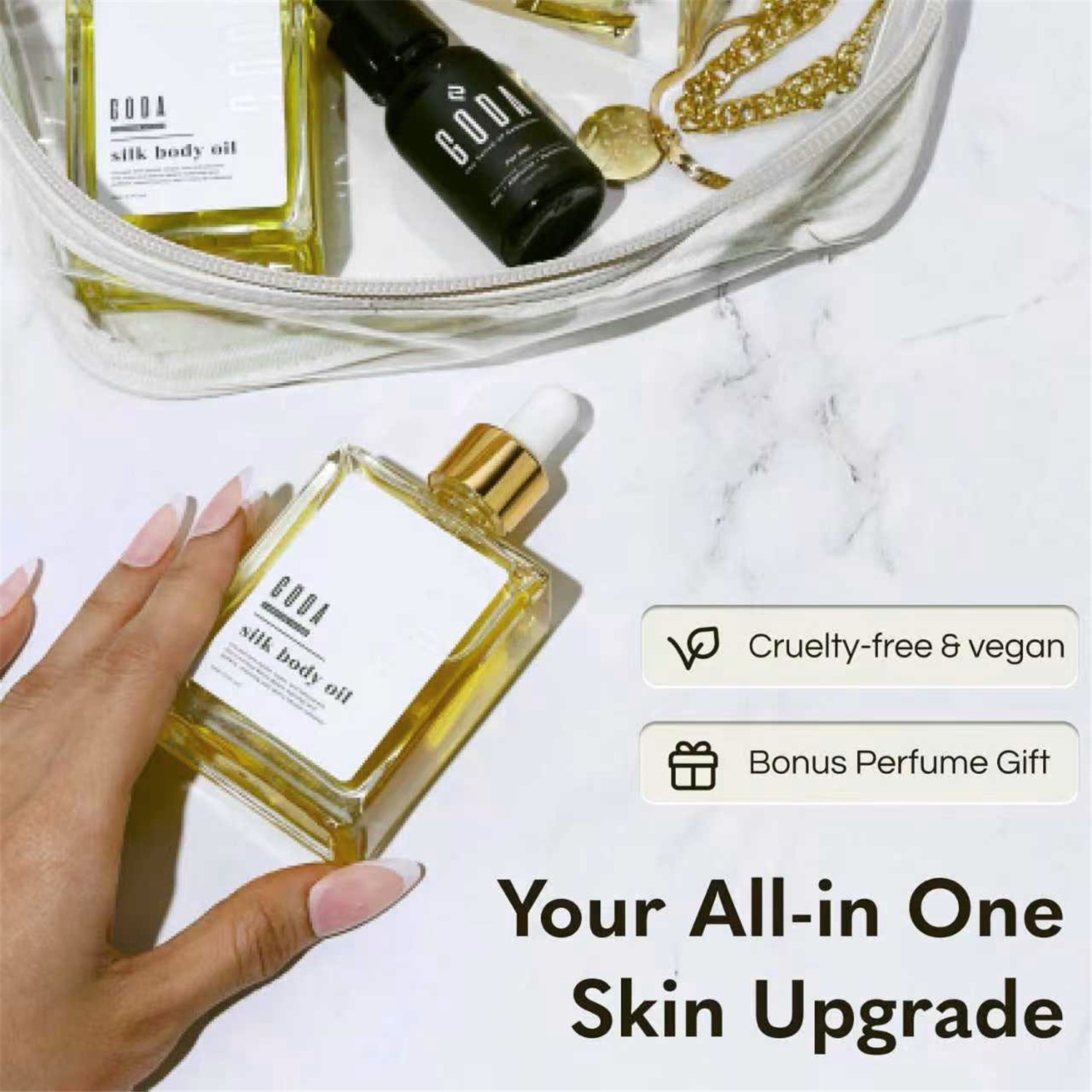 GODA Silk Body Oil Women-Firming Anti Aging Skin Moisturizing,Bath & Shower Oil