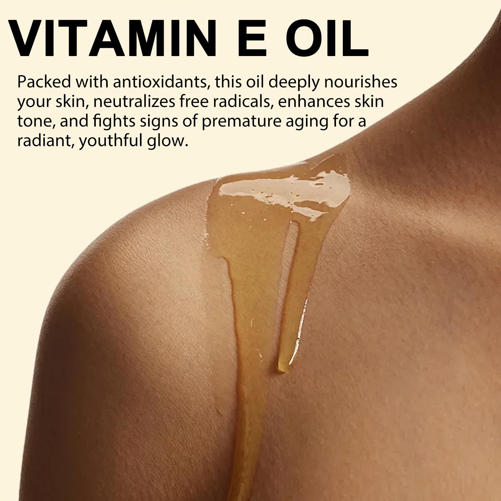 Vitamin E Oil, Ultra Concentrated Vitamin E Oil for Skin, Face, Hair, and Sca…