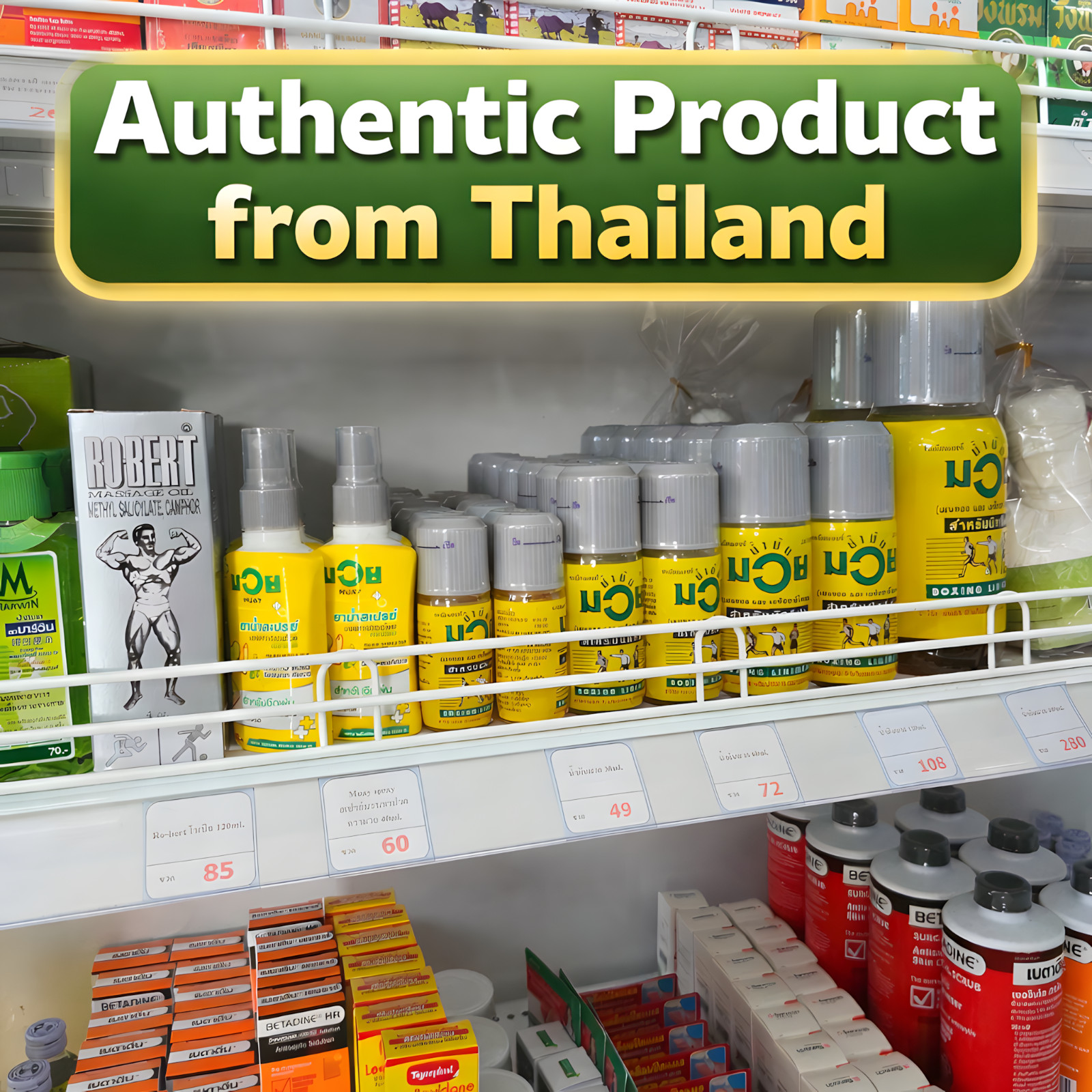 Namman Muay Thai ฺBoxing Liniment Oil 120cc Pain Relief Original From Thailand