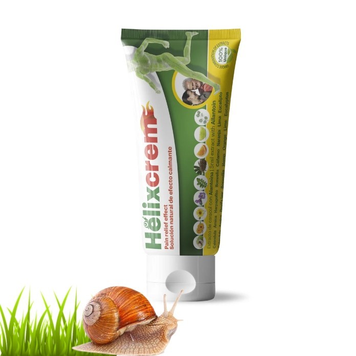 HelixCrem Natural Massage Cream 100ml – Joint & Muscle Care, Fast Absorbing, EU