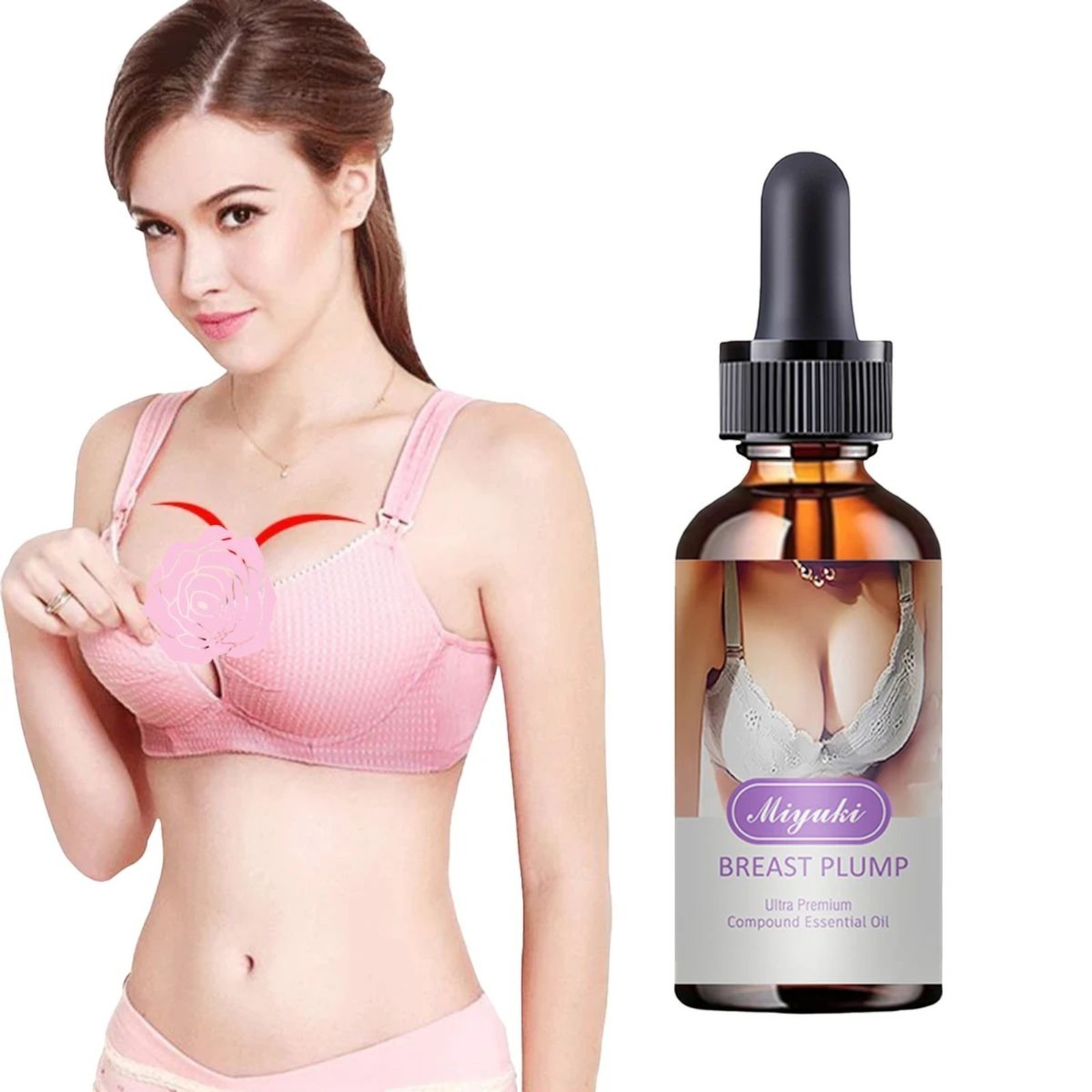 Breast Enhancement Essential Oil Firming Lift Massage Serum Natural Plumping