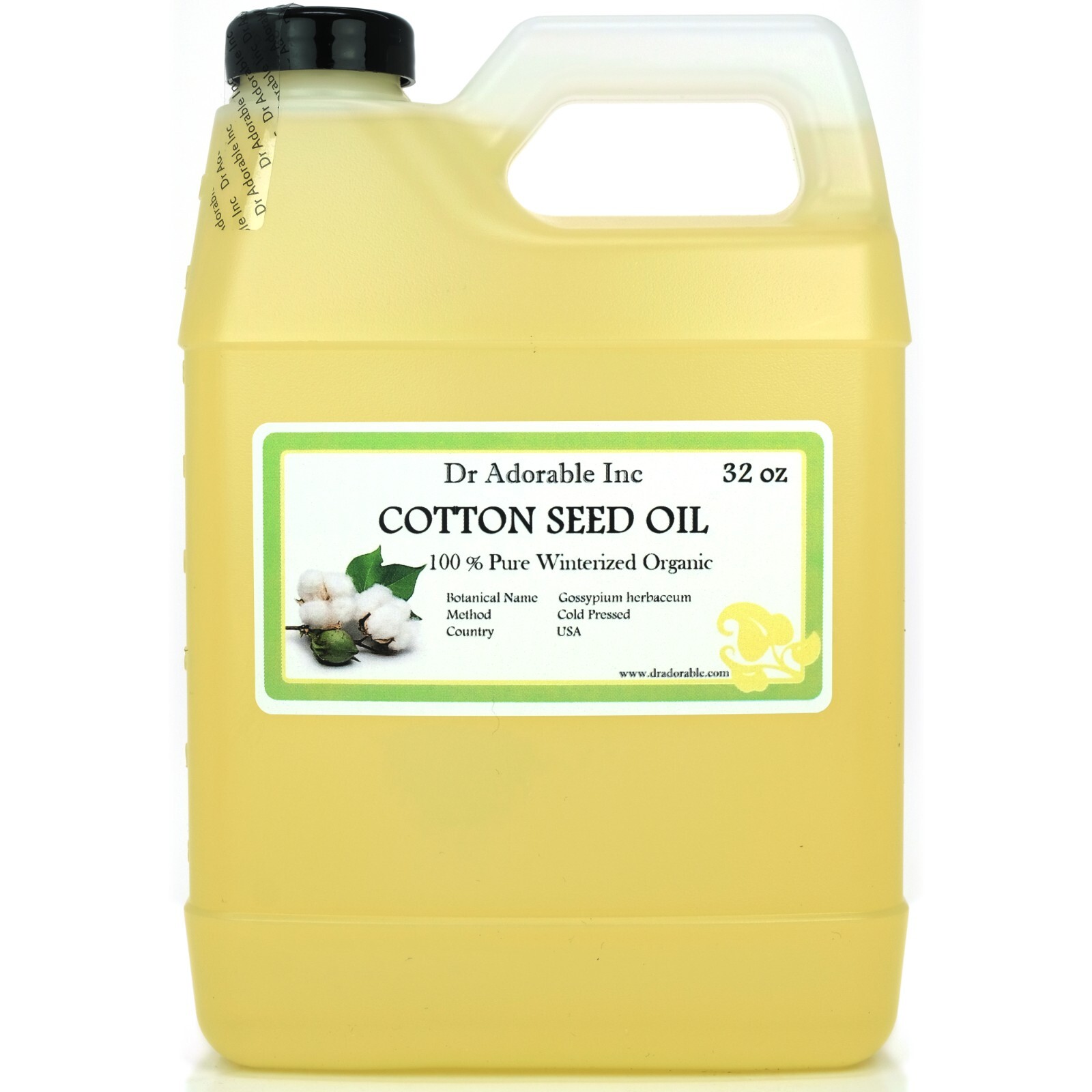 ORGANIC COTTON SEED OIL PURE FRESH COLD PRESSED