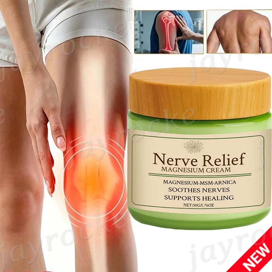 Total Relief Magnesium Cream, Nerve Relief Magnesium Cream Pain Relief USA~STOCK