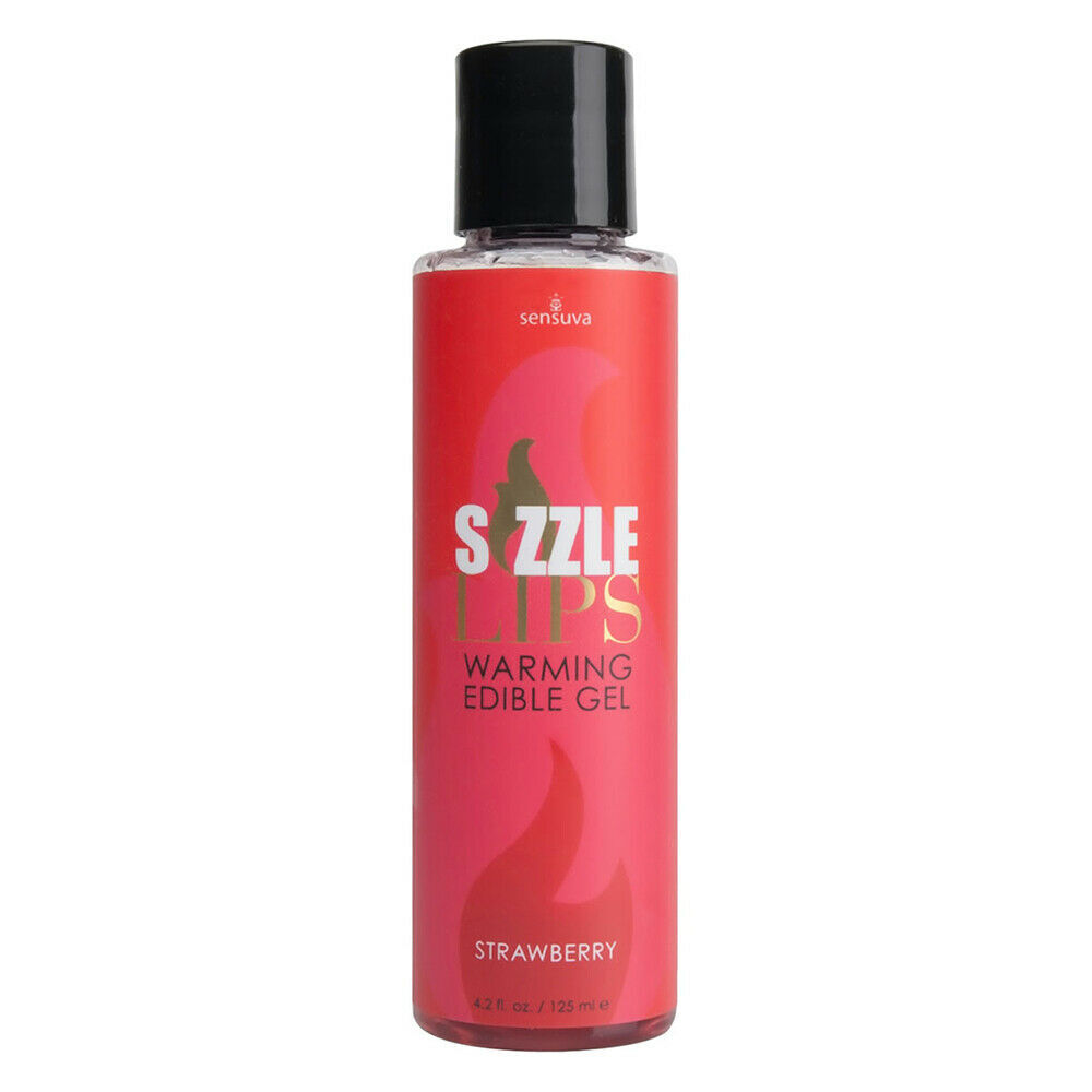 SENSUVA Sizzle Lips Edible Warming Gel🍯Flavored Foreplay Massage Oil Lubricant