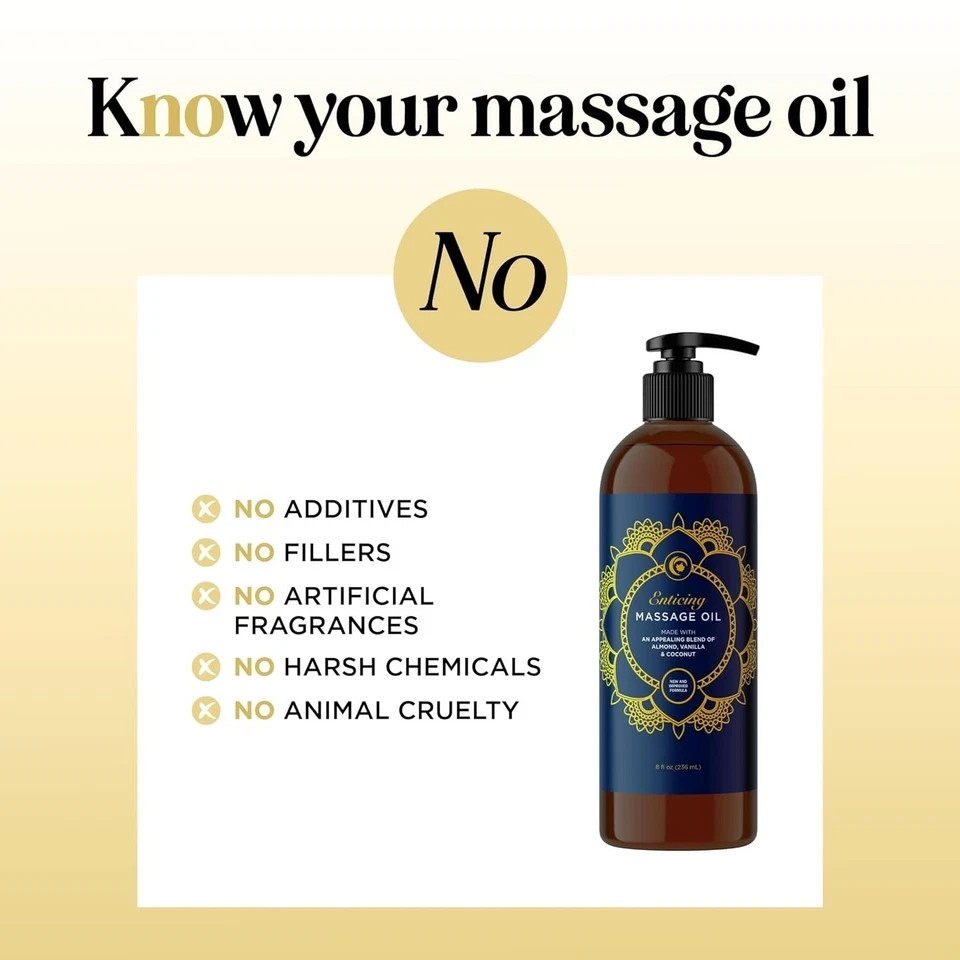 Pure Vanilla Sensual Massage Oil For Body – Edible Massage Oil And Lubricant