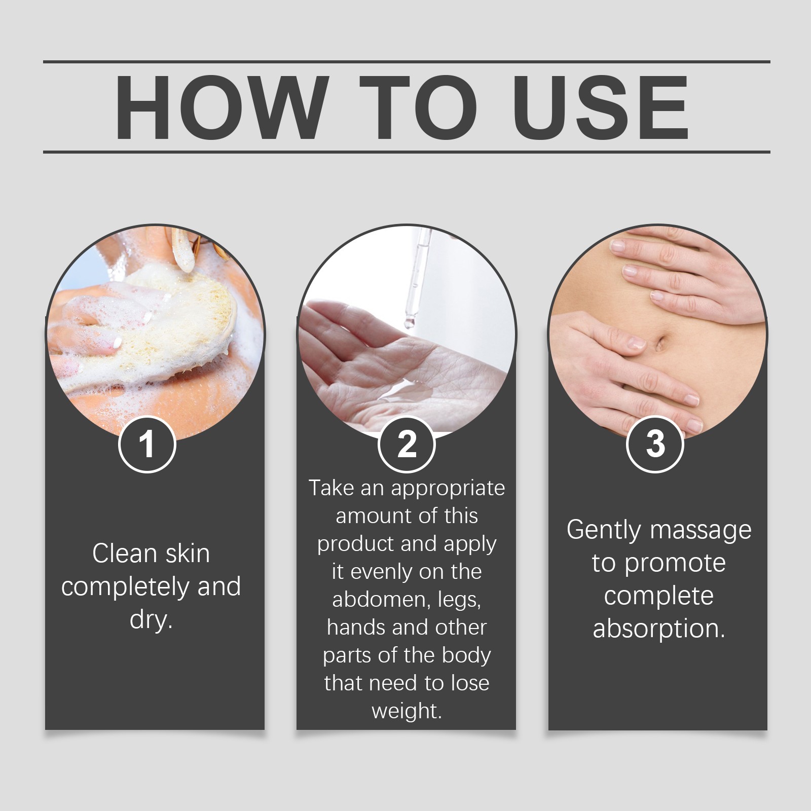 Natural Body Contouring Oil Firming Moisturizing Full Body Massage Treatment Oil