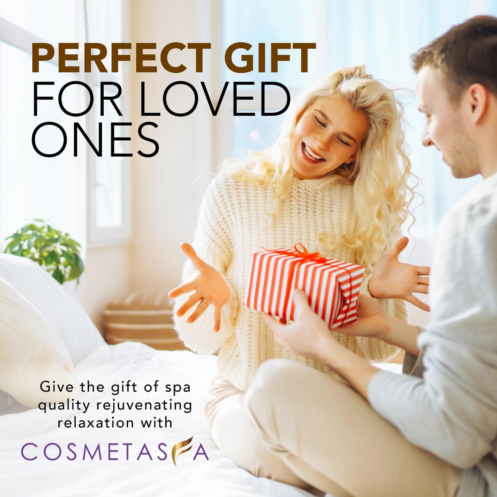 Cosmetasa Massage Oil Spa Gift Set For Lavender Warming Roller Ball Thumb Hot