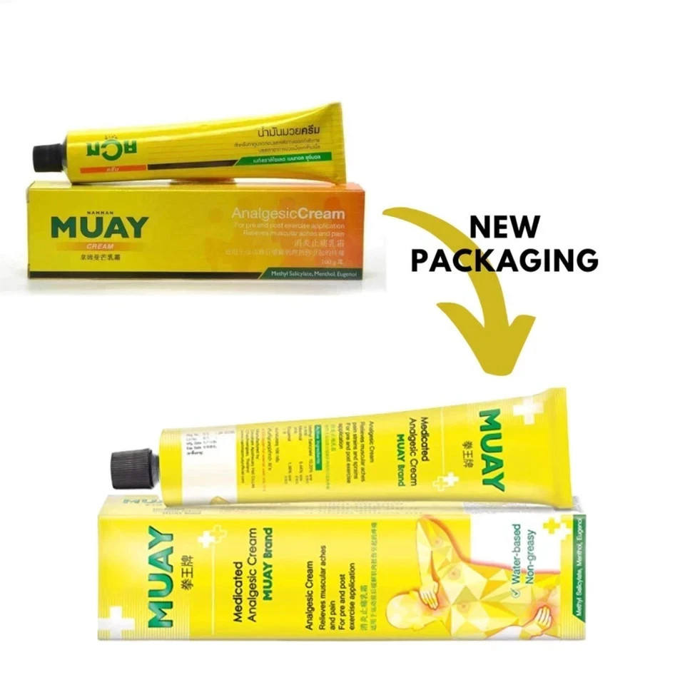 Namman Muay Thai Boxing Cream 100g Liniment Warm Massage Oitment Original