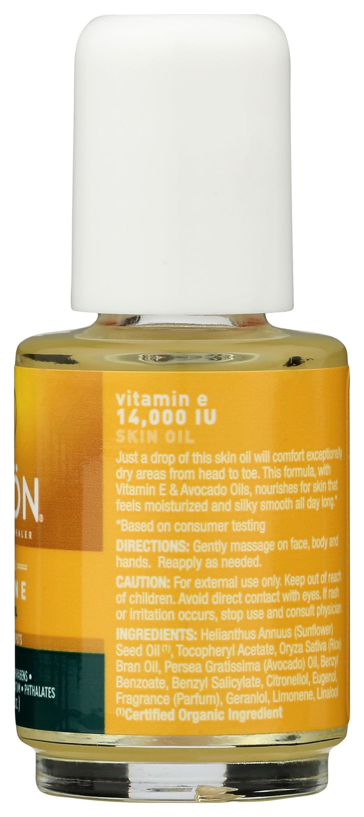 Vitamin E 14,000 IU Moisturizing Oil , For Nourishing Dry Spots, 1 Fluid Ounces