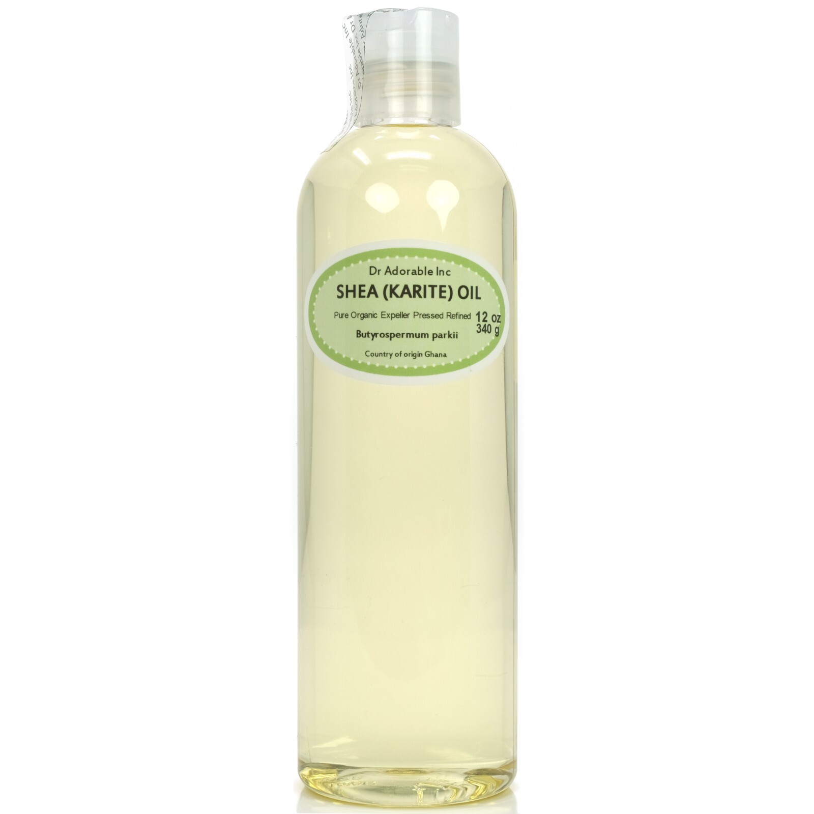 PURE ORGANIC SHEA OIL(KARITE) COLD PRESSED 2 OZ 4 OZ 8 OZ 12 OZ- UP TO 1 GALLON