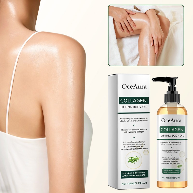 2Pack Collagen Lifting Body Oil Firming Anti Aging Wrinkles Scars & Stretch Mark