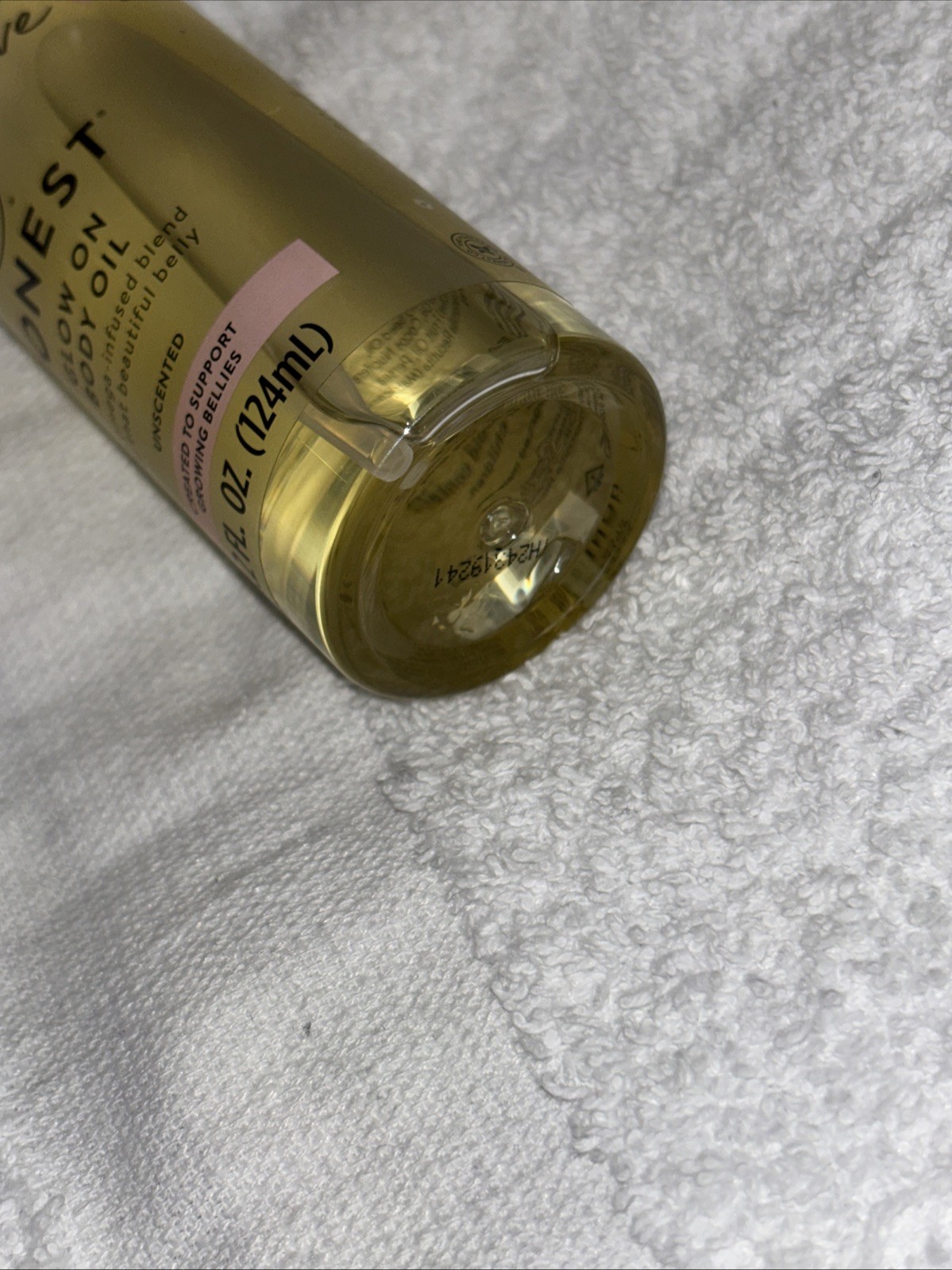 Honest Glow On Body Oil, Unscented, 4.2 fl oz (124 ml) NEW