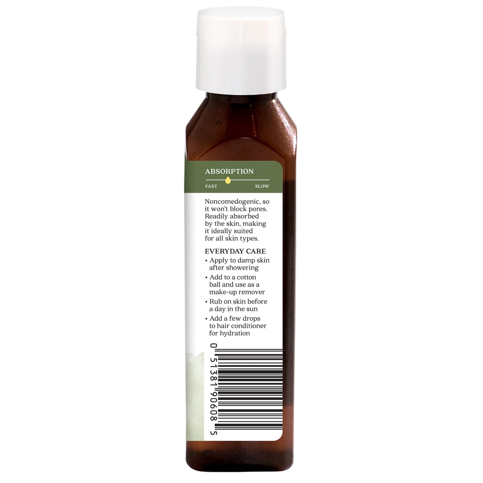 Organic Skin Care Oil, Balancing Jojoba, 4 Fluid Ounce