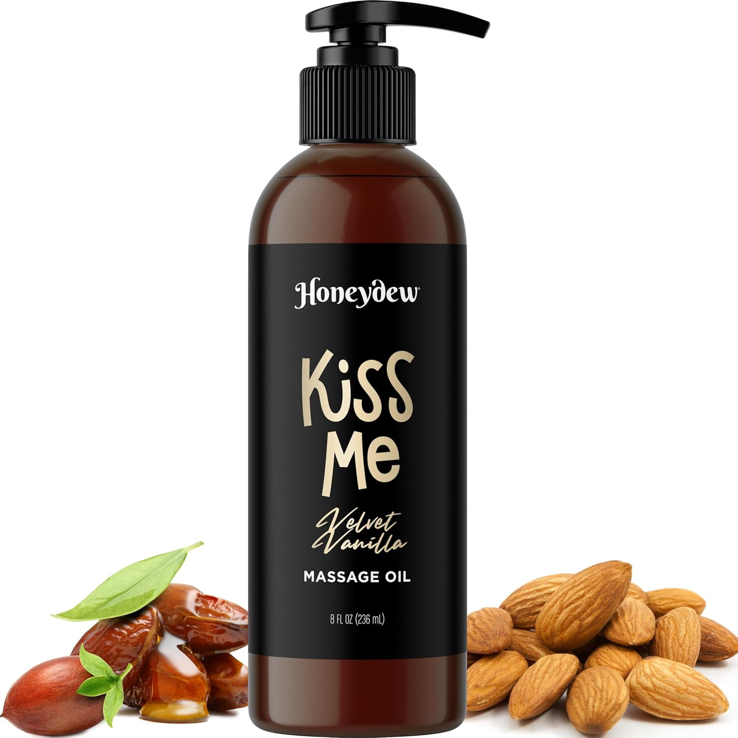 Vanilla Sensual Massage Oil for Couples – Relaxing Full Body Massage Oil for Dat