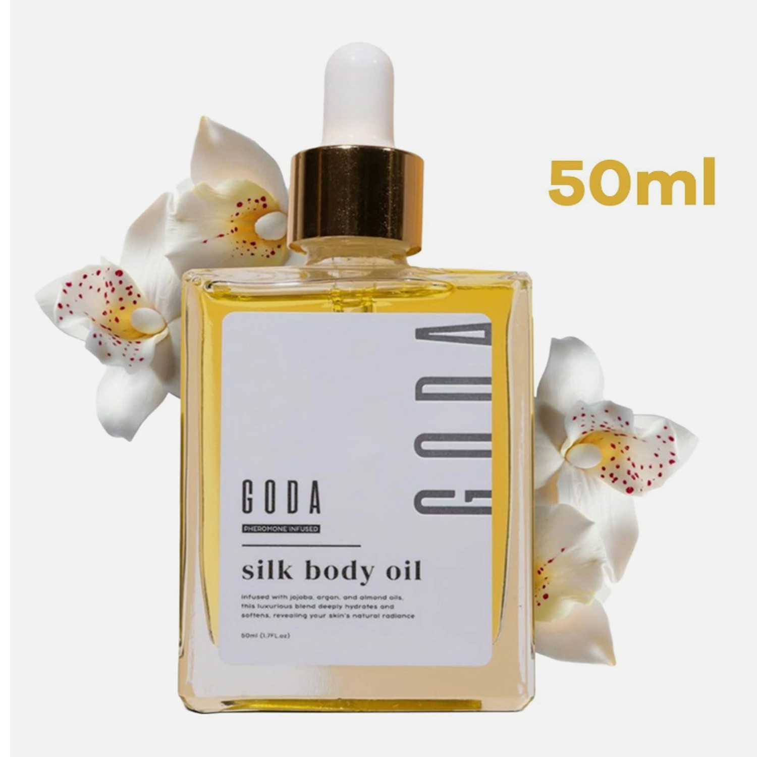 GODA Silk Body Oil Women-Firming Anti Aging Skin Moisturizing,Bath & Shower Oil