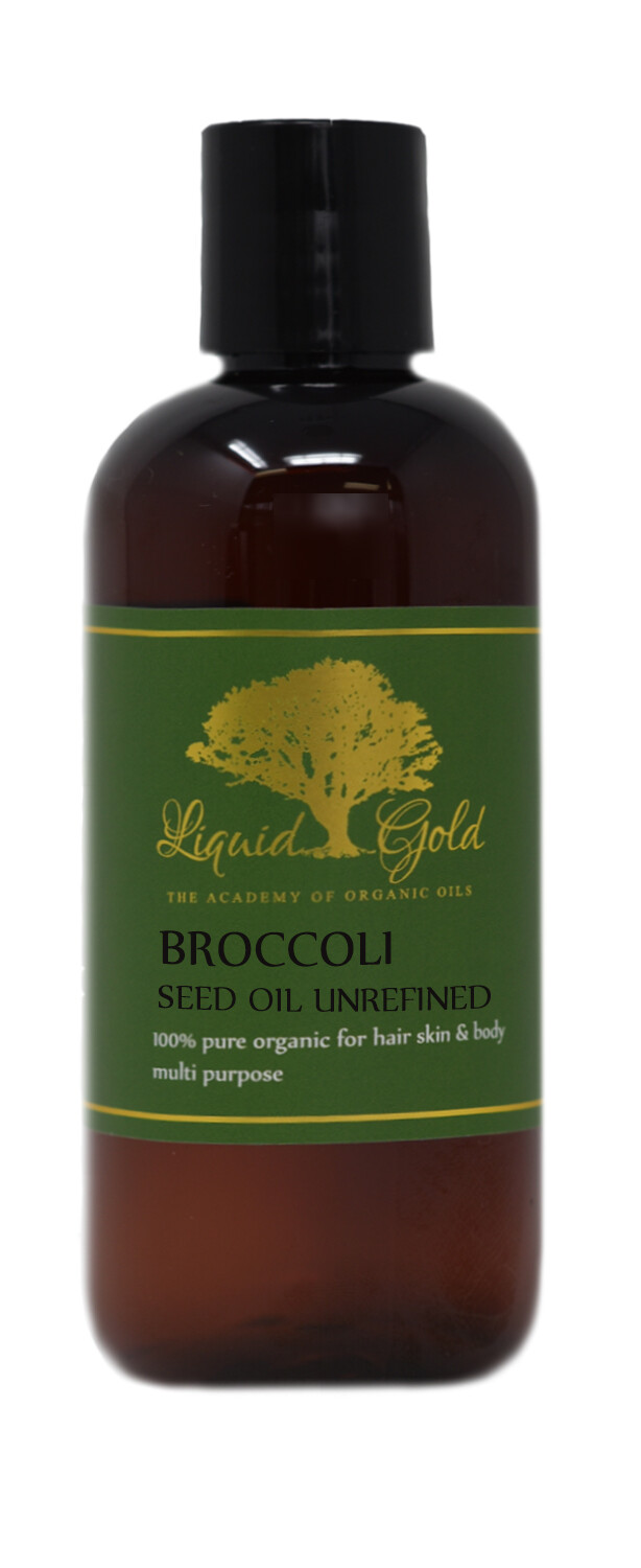 PREMIUM UNREFINED BROCCOLI SEED OIL 100% PURE ORGANIC EXTRA VIRGIN COLD PRESSED