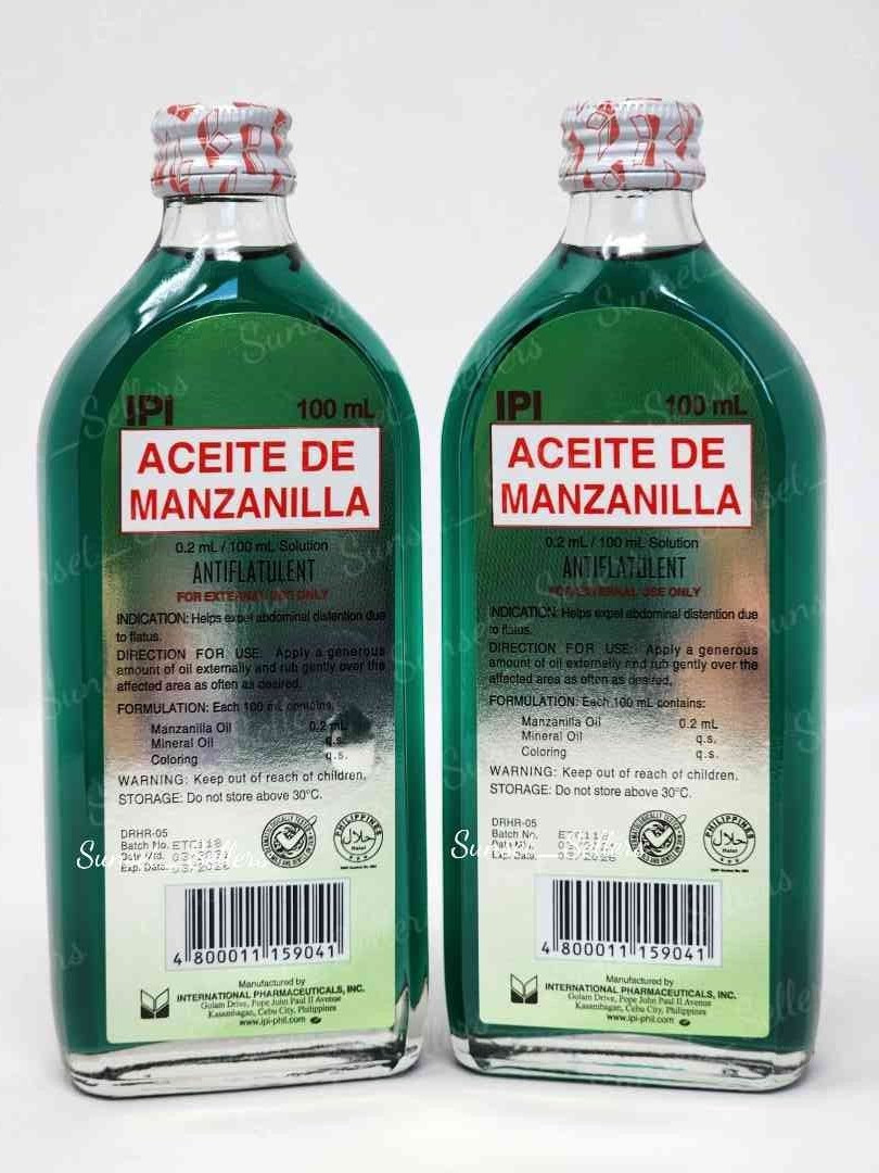 IPI Aceite De Manzanilla 100ml (Lot of 2)