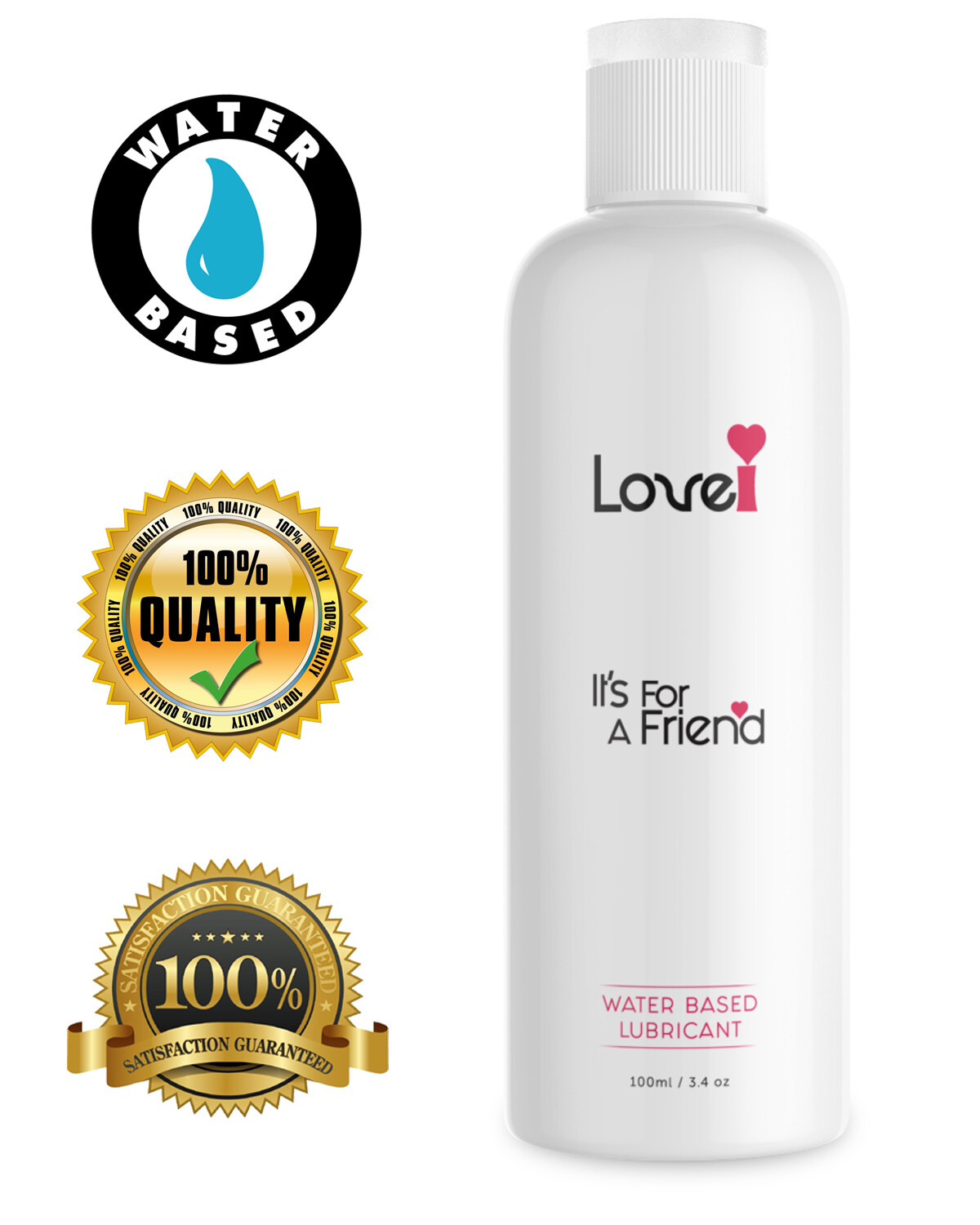 Personal Lubricant Sensitive Skin Natura Lube Travel Size Easy Clean Water Based