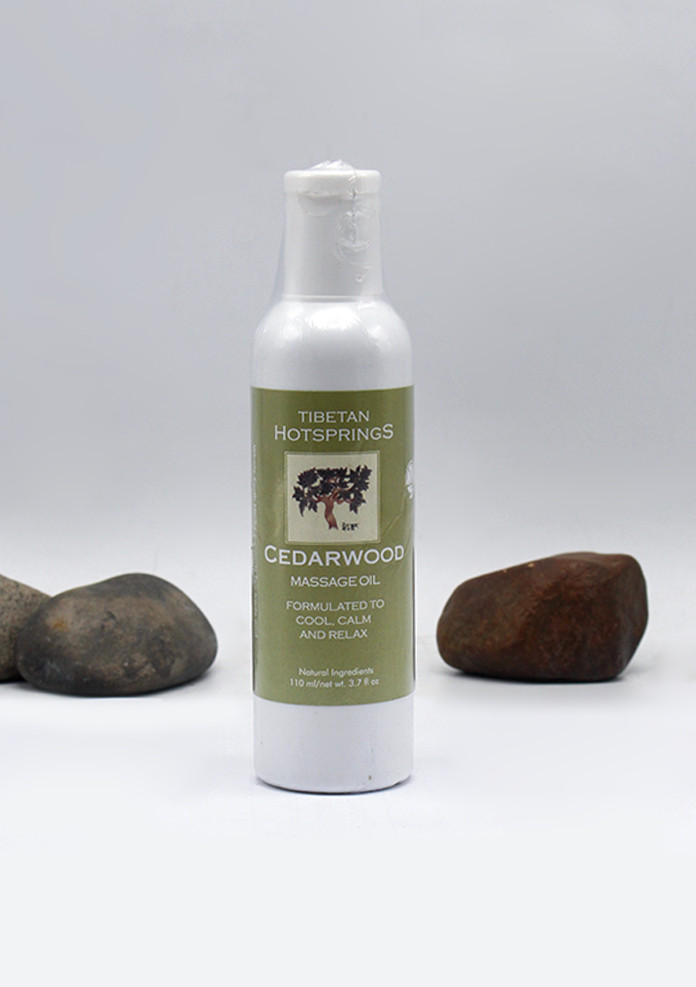 Tibetan Hotsprings Cedarwood Massage Oil- 110ml