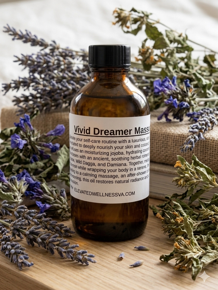 Vivid Dreamer Massage Oil 4oz
