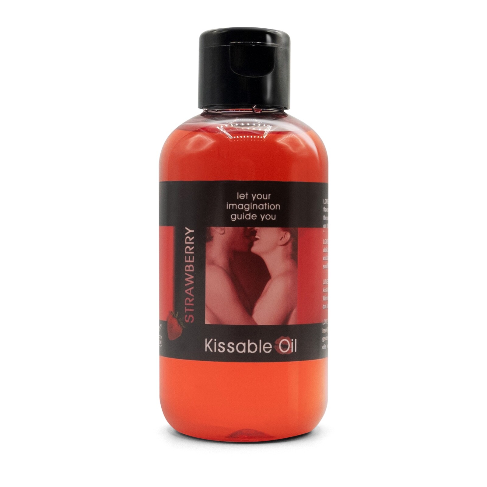 Strawberry Edible Body Oil – LOVE PLAY Nights Vegan Kissable Oils