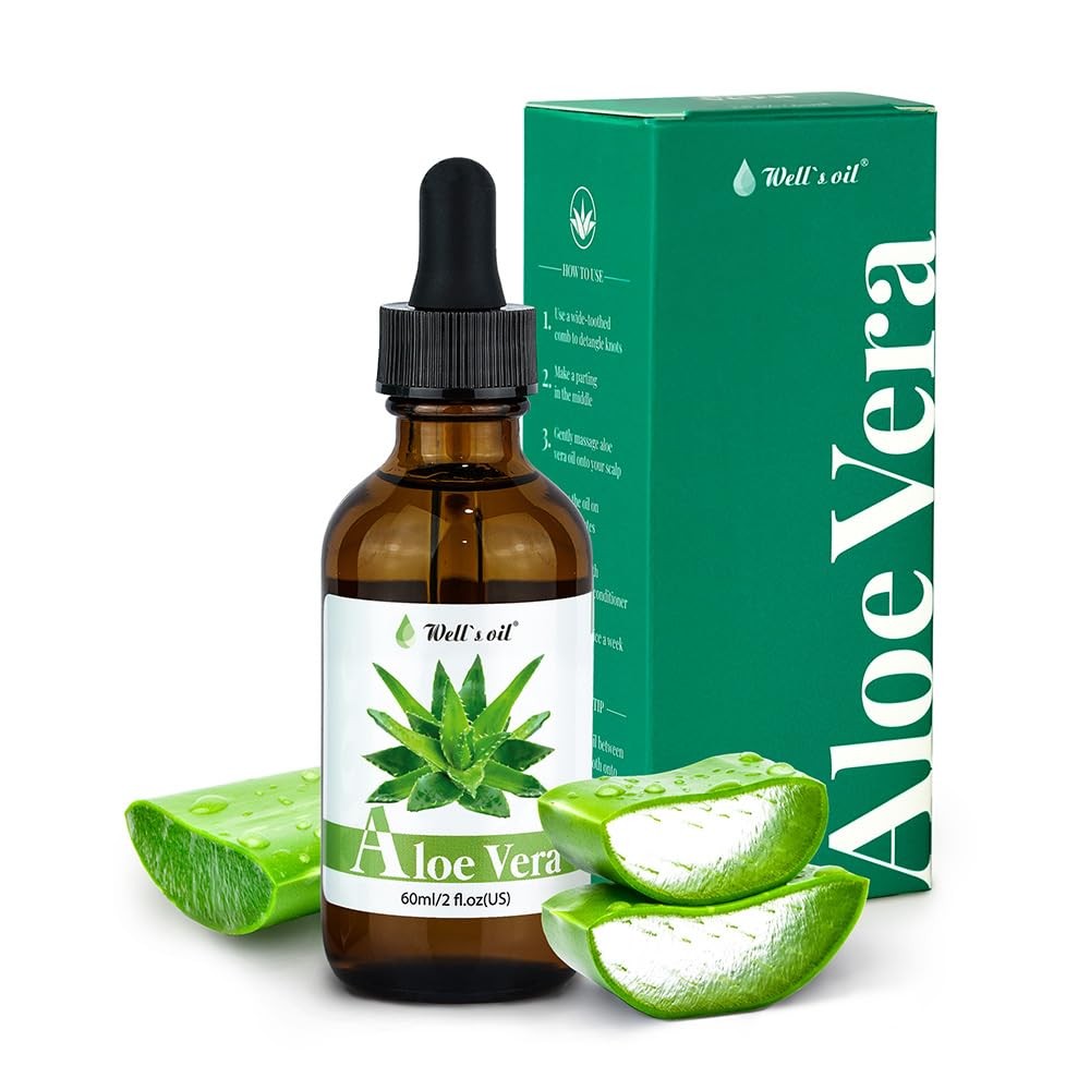 Aloe Vera Oil – Hydrating & Nourishing | Supports the Appearance of Healthy H…