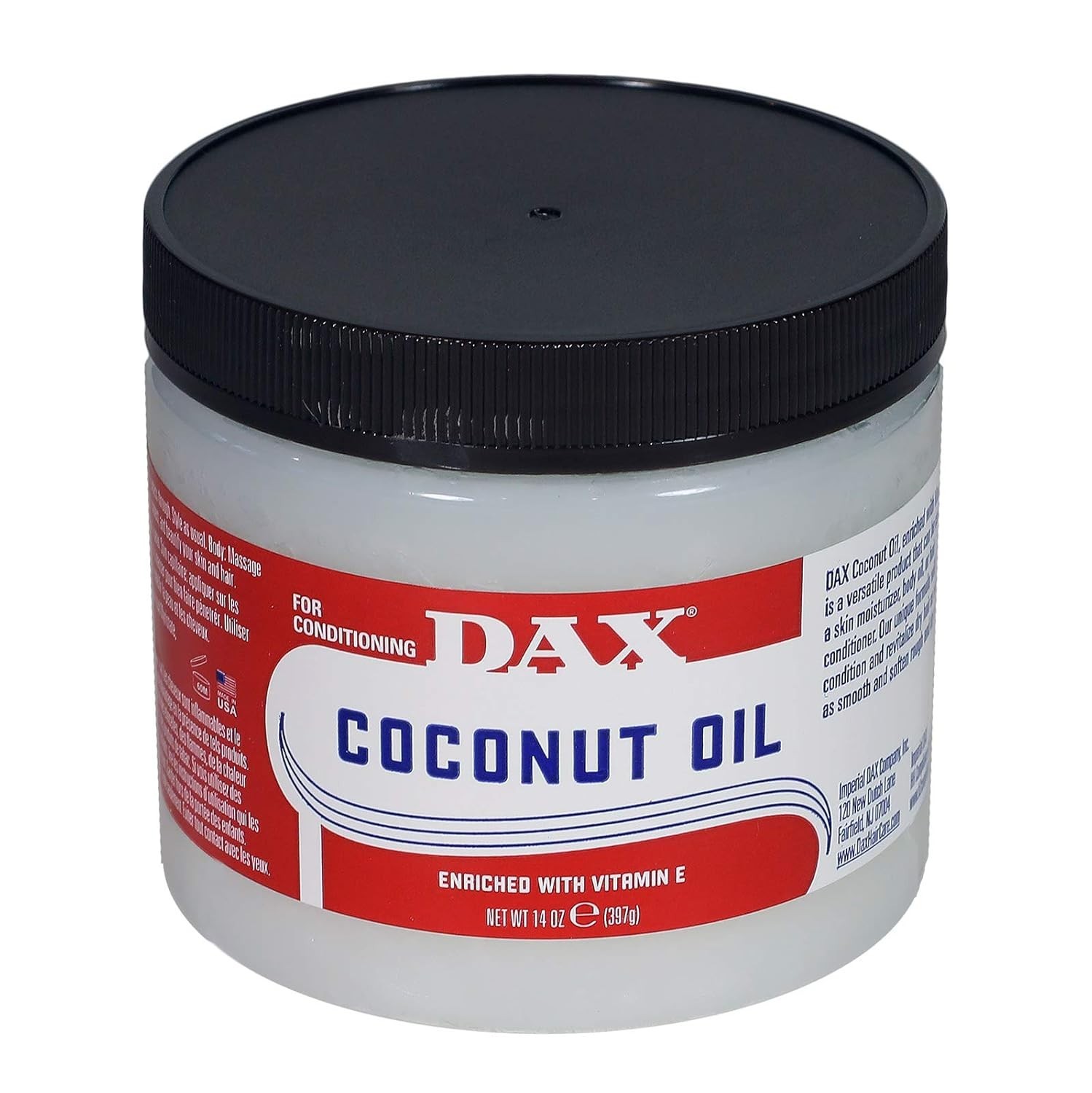 Dax Coconut Oil, 14 Ounce 14 Fl Oz (Pack of 1), B00694YSEK