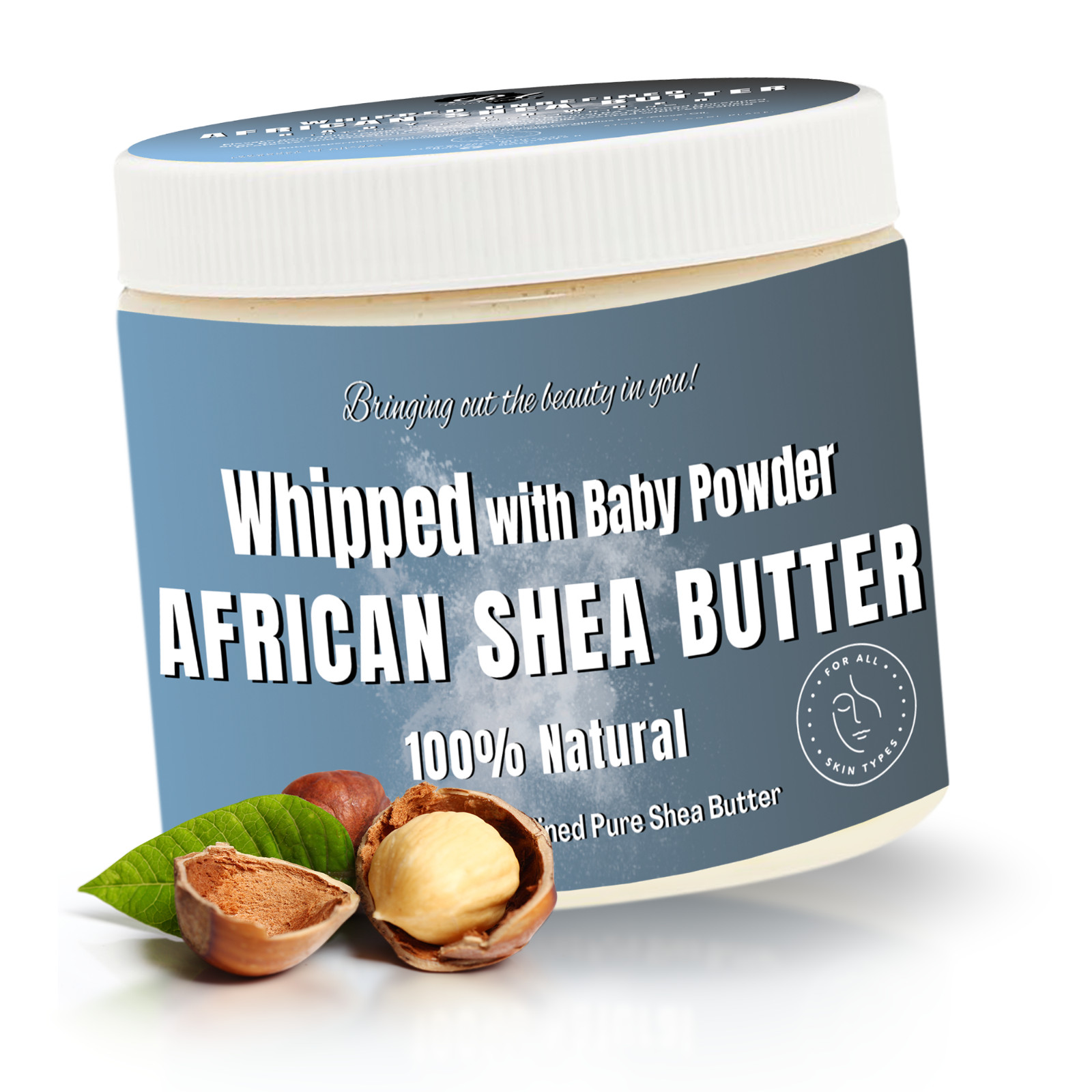 RA Cosmetics Hydrating Whipped Shea Butter -12 oz – Ultra All-Day Moisturizing