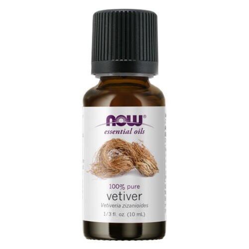 Vetiver Oil 0.33 Oz By Now Foods