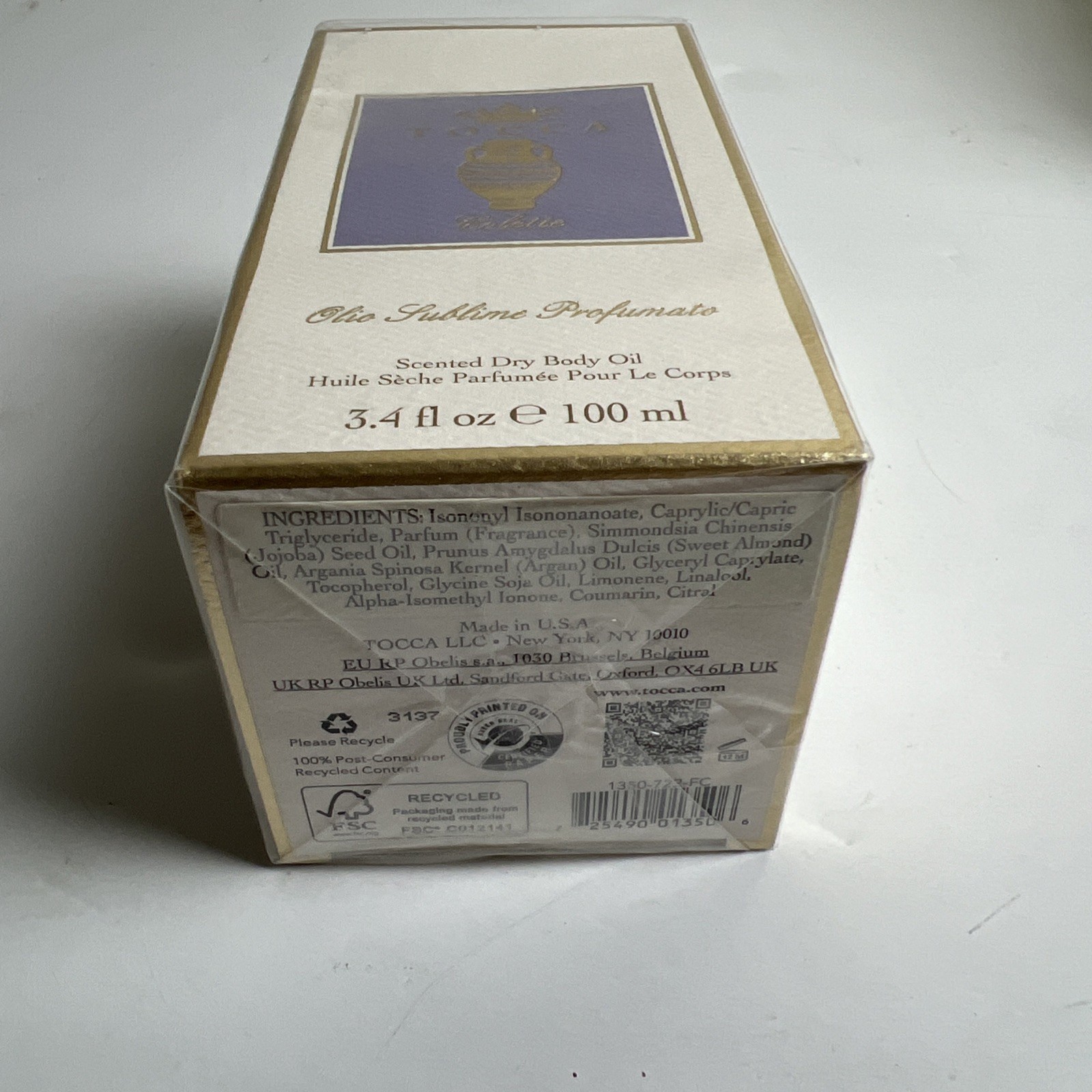 Colette Scented Dry Body Oil, 3.4 Fl Oz – Olio Sublime Profumato Body Fragran…