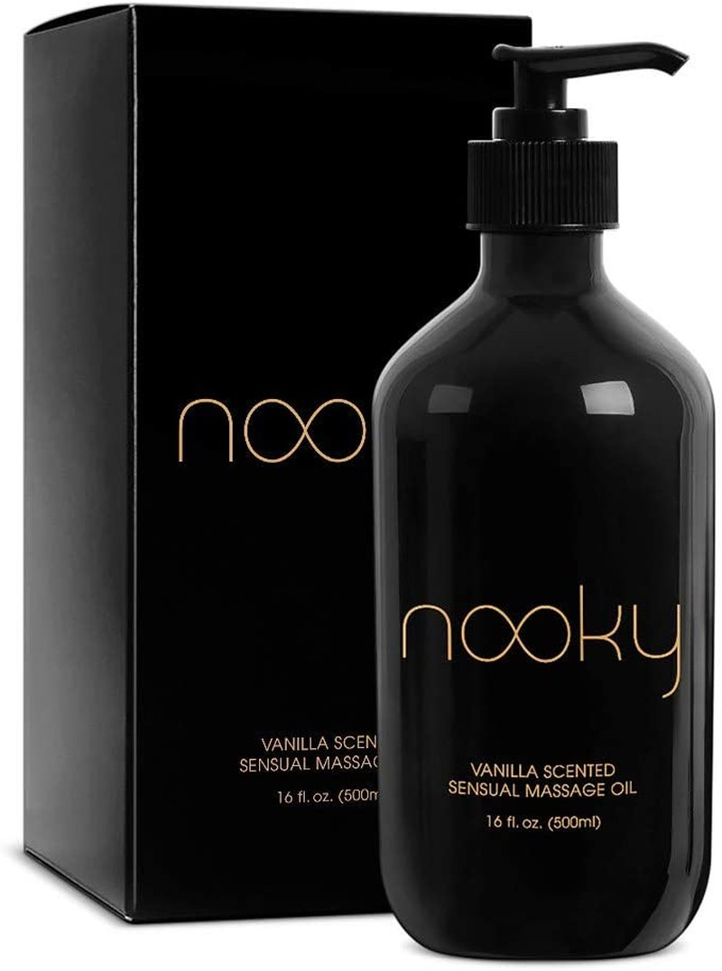 Vanilla Massage Oil with Fractionated Coconut Oil.16 Ounce