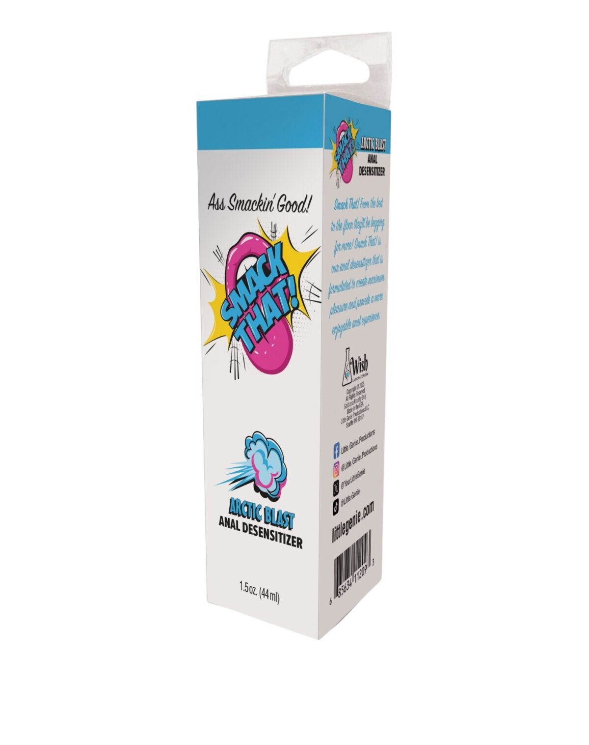 Little Genie Smack That! Numbing Gel Arctic Blast 1.5 Ounce, New