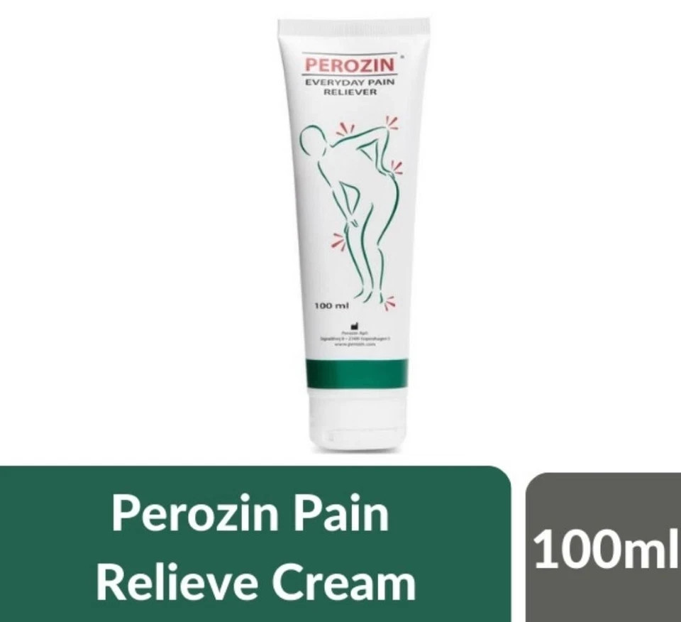 PEROZIN EVERYDAY PAIN RELIEVER Cream for Acute Muscle & Joint Pain 100ml X 2