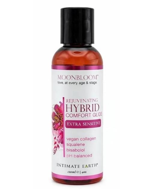 Intimate Earth Moon Bloom Rejuvenating Hybrid Comfort Glide 8oz/240ml, New