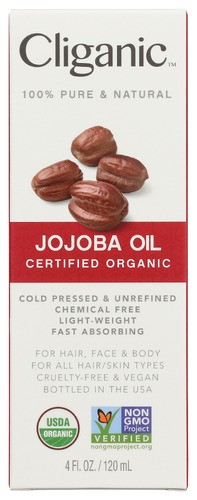 (Pack of 6) Cliganic Jojoba Oil Body Massage Aromatherapy Oil 4 Fl Oz