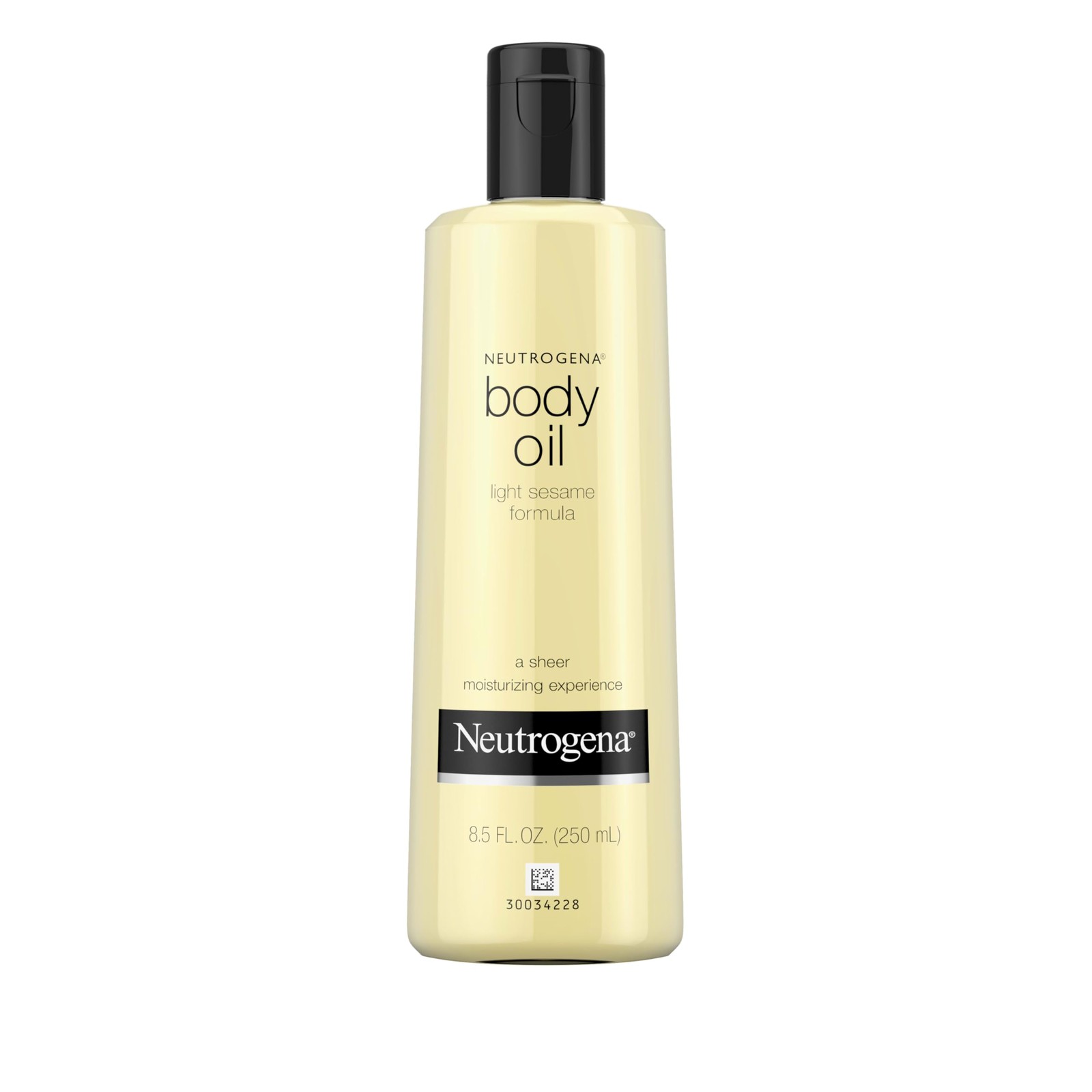 Body Oil Light Sesame Formula, 16 Fl Oz, Radiant Glow Moisturizer for Dry Skin,