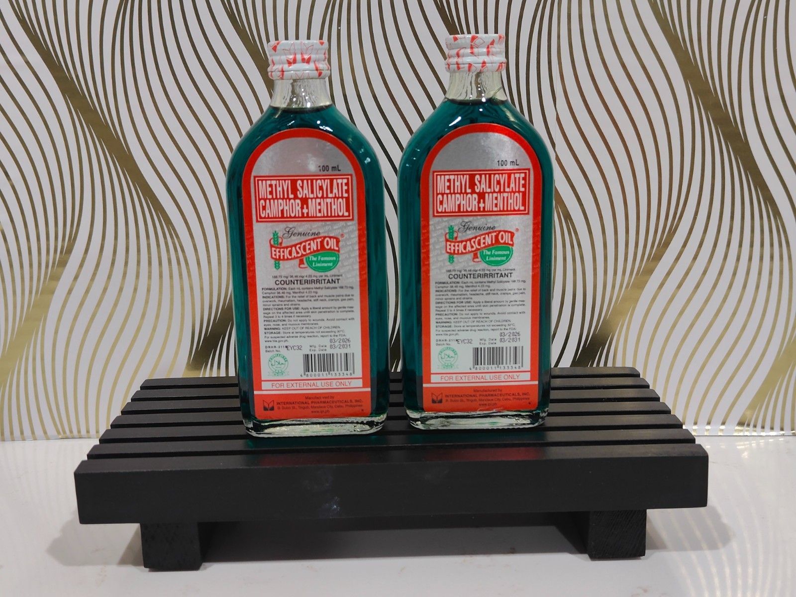 2 Bottles Efficascent Oil Methyl Salicylate 100ml (Genuine) – Authorized Seller