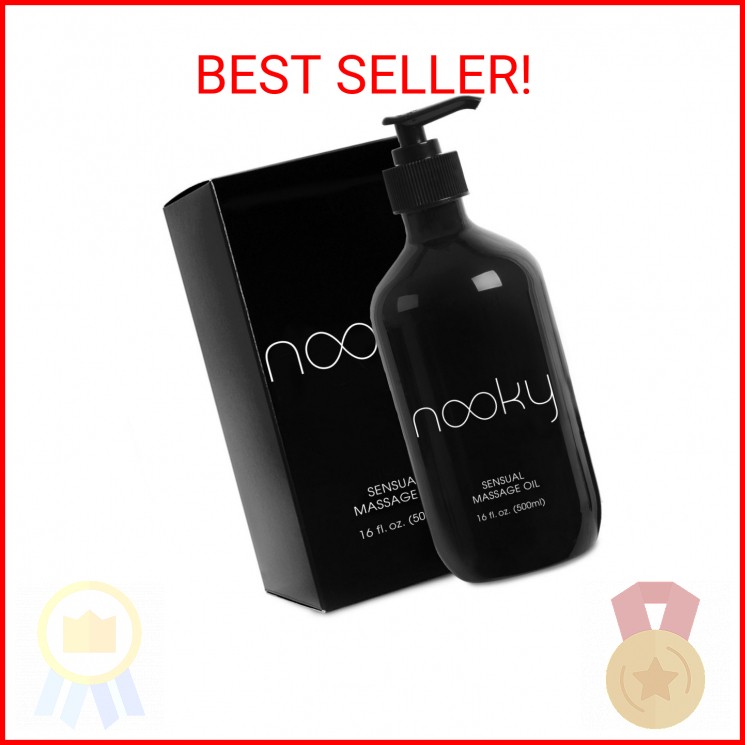 Nooky Massage Oil with Premium Natural Ingredients. Relaxing Essential and Sweet