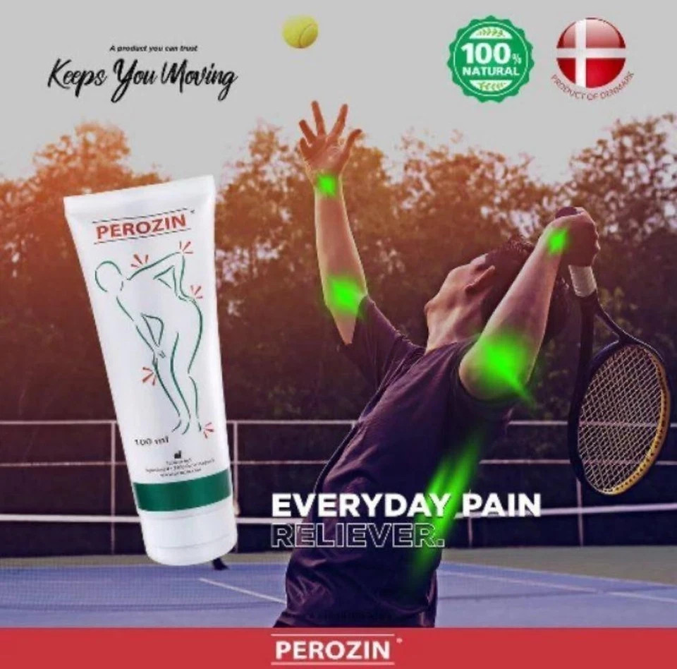 PEROZIN EVERYDAY PAIN RELIEVER Cream for Acute Muscle & Joint Pain 100ml X 2