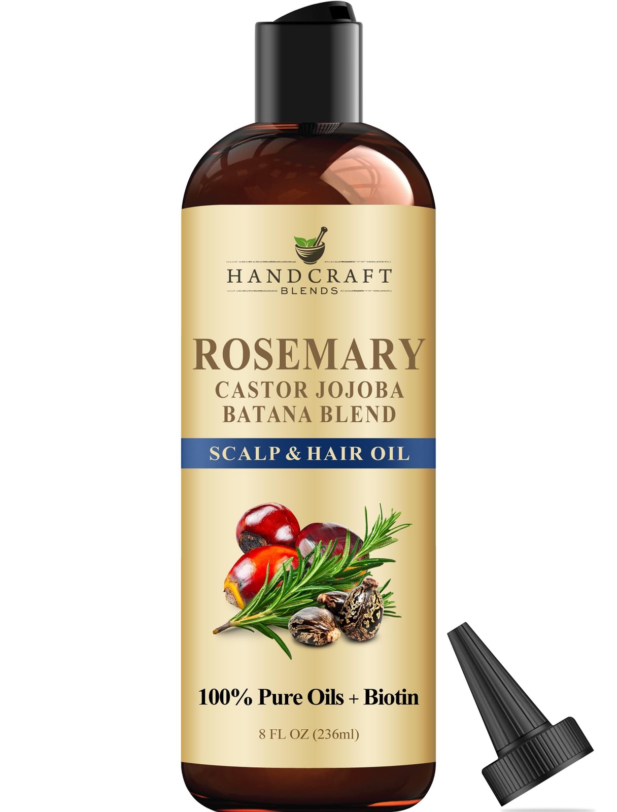 Rosemary Oil for Hair 8 Fl Oz | Nourishing Hair Oil | 100% Pure and Natural |…