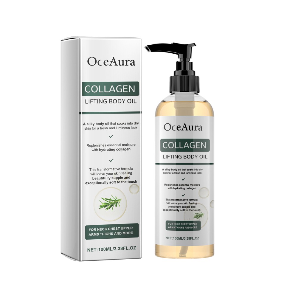 20/5PCS Collagen Body Oil 100ml, Firming, Lifting, Glow, Scars & Stretch Mark