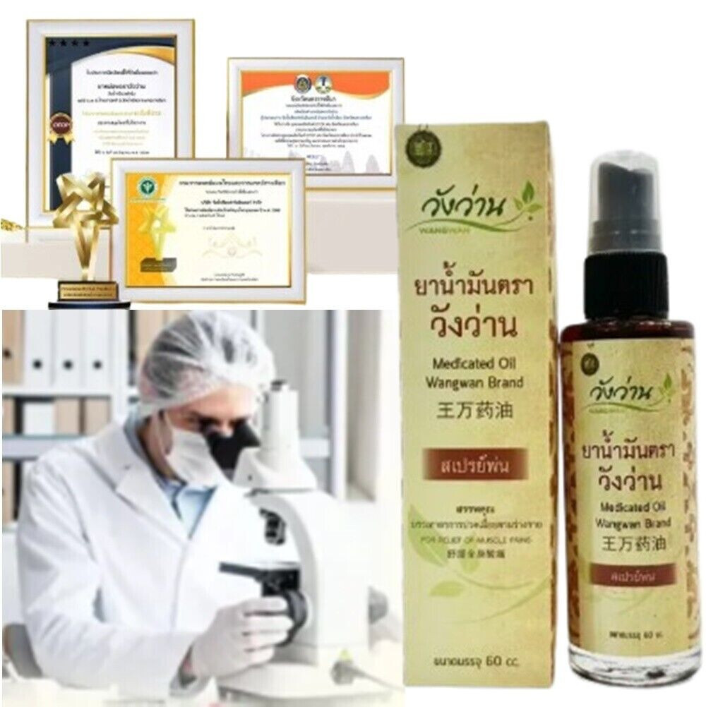 Aroma Massage Oil Spray Wang Wan Thai Herb